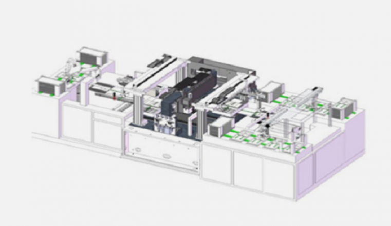 全自动柔性OLED模组激光精切设备